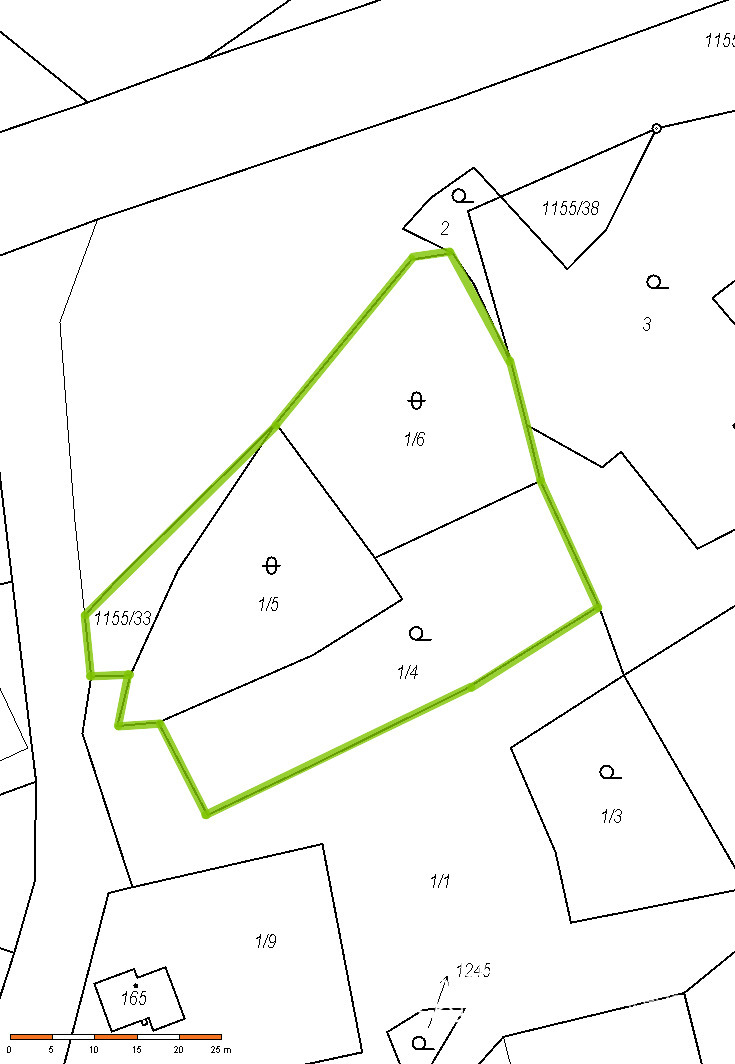 Stavební pozemek Okrouhlá