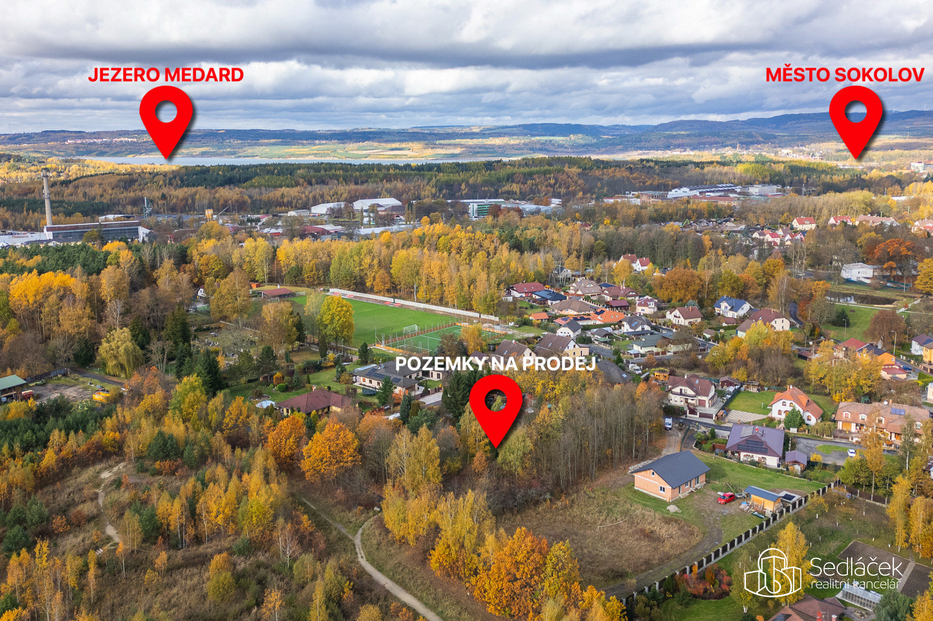 Stavební pozemky pro bydlení – Dolní Rychnov