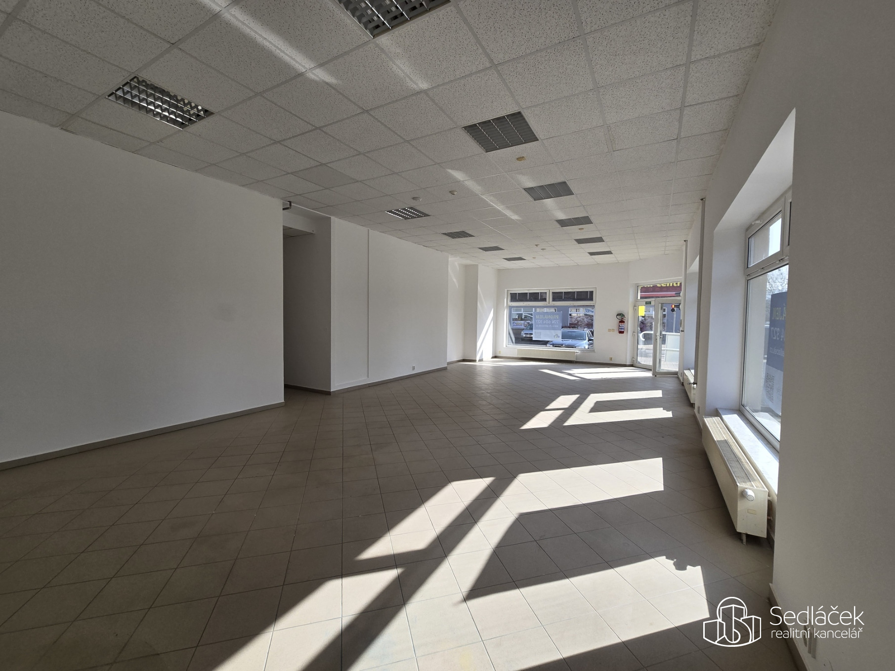 Obchodní prostory v centru města Sokolov