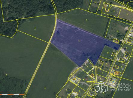 Prodej pozemku, zemědělská půda, 20 262 m²