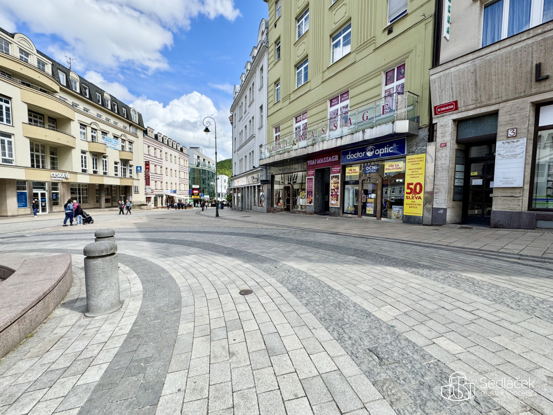 Pronájem komerčního prostoru,Dr. Davida Bechera, Karlovy Vary
