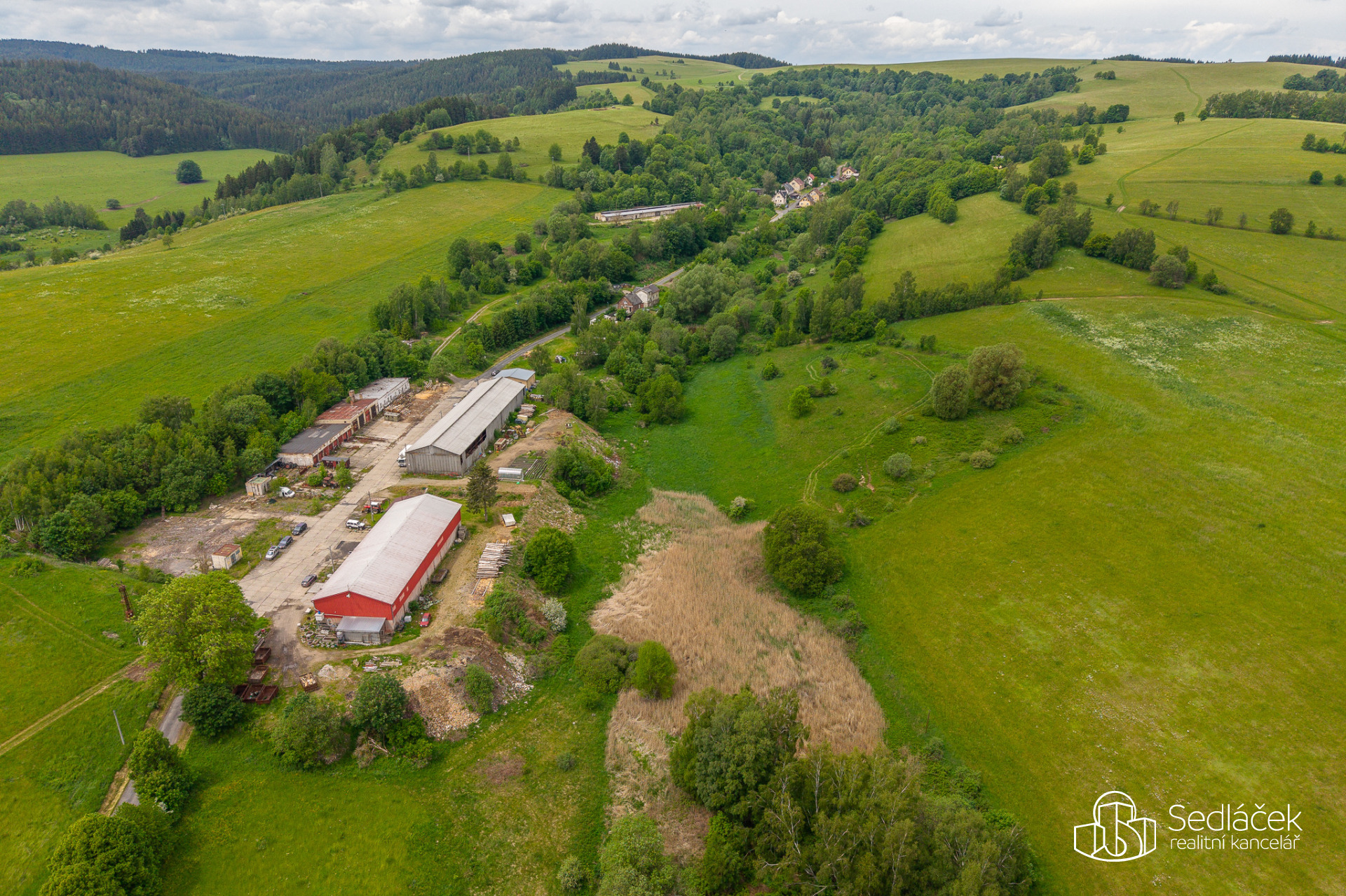 Prodej zemědělských pozemků 60 647 m²  Krásná u Kraslic .