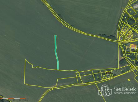 Prodej pozemku, zemědělská půda, 1 011 m²