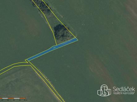 Prodej pozemku, zemědělská půda, 1 011 m²