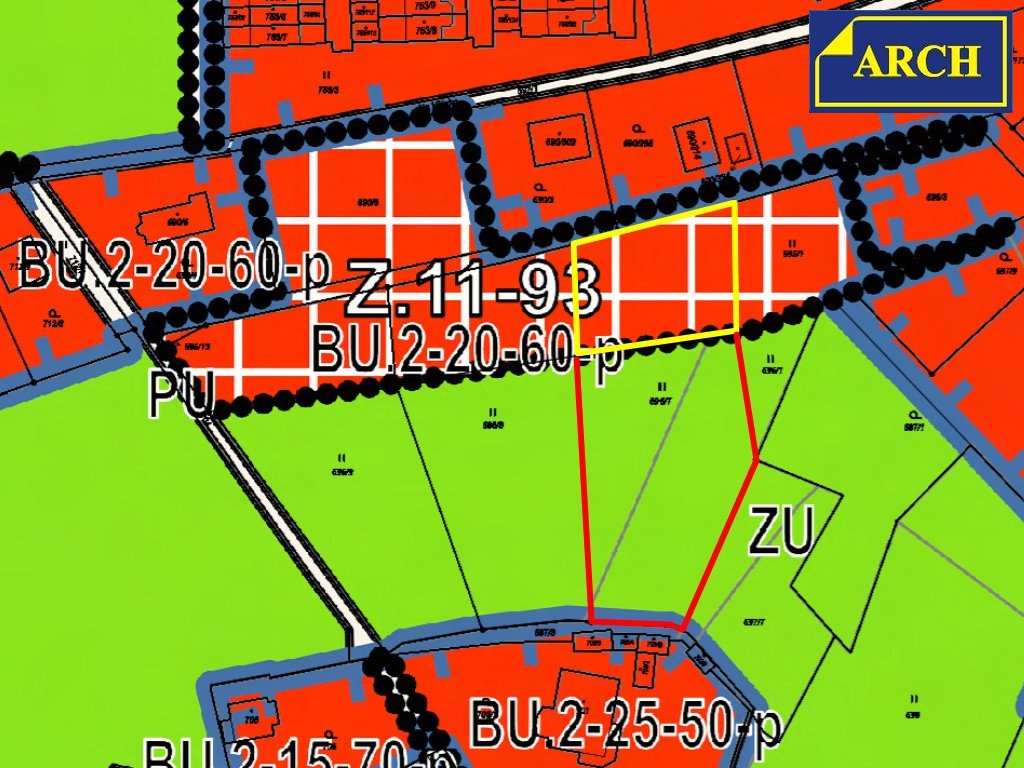 2-2 územní plán 3.parcela
