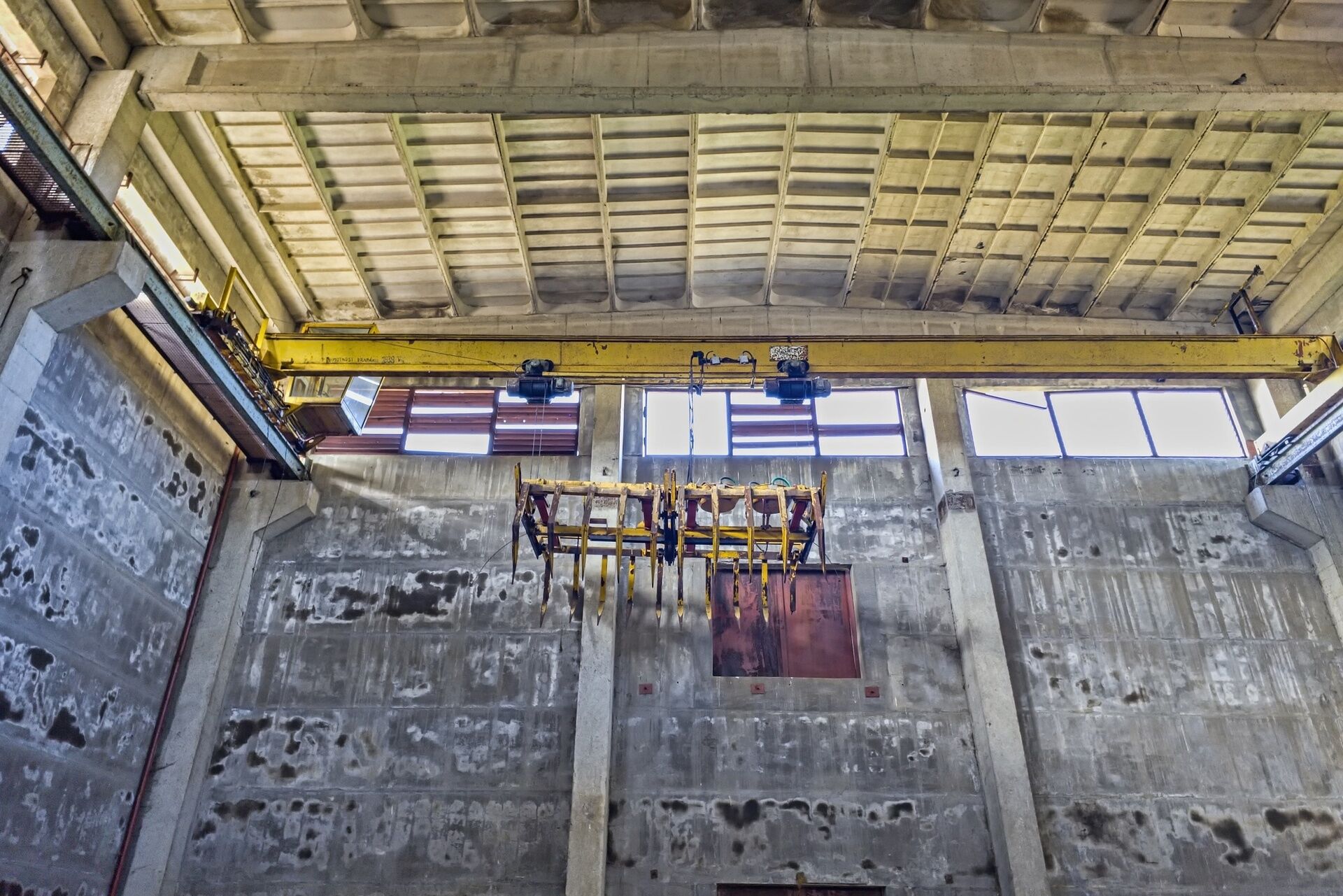 Železobetonová hala o ploše 1.080 m2