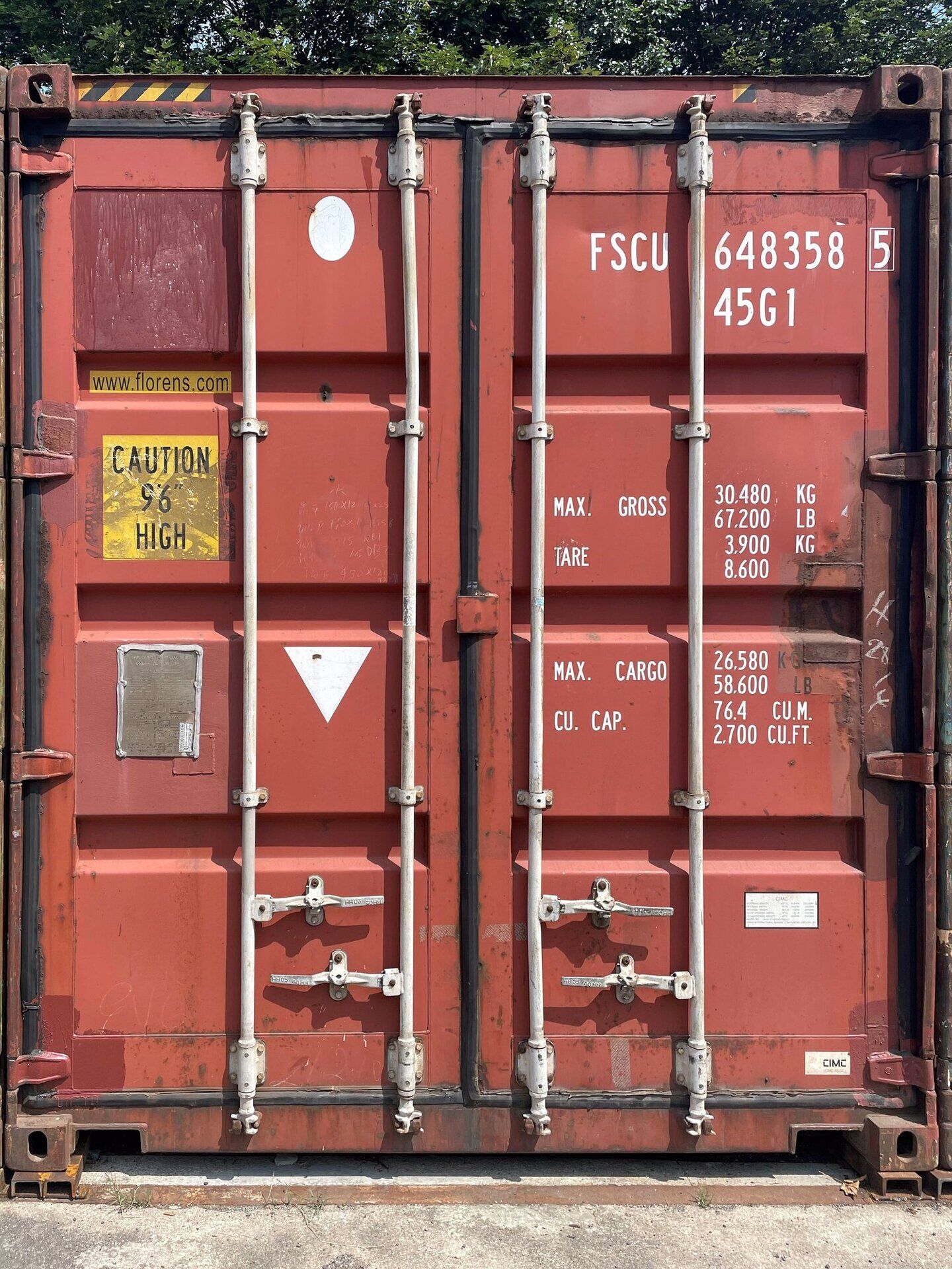 Pronájem 1 až 5 skladů o ploše á 28 m2 (Lodní kontejnery 40 HS)