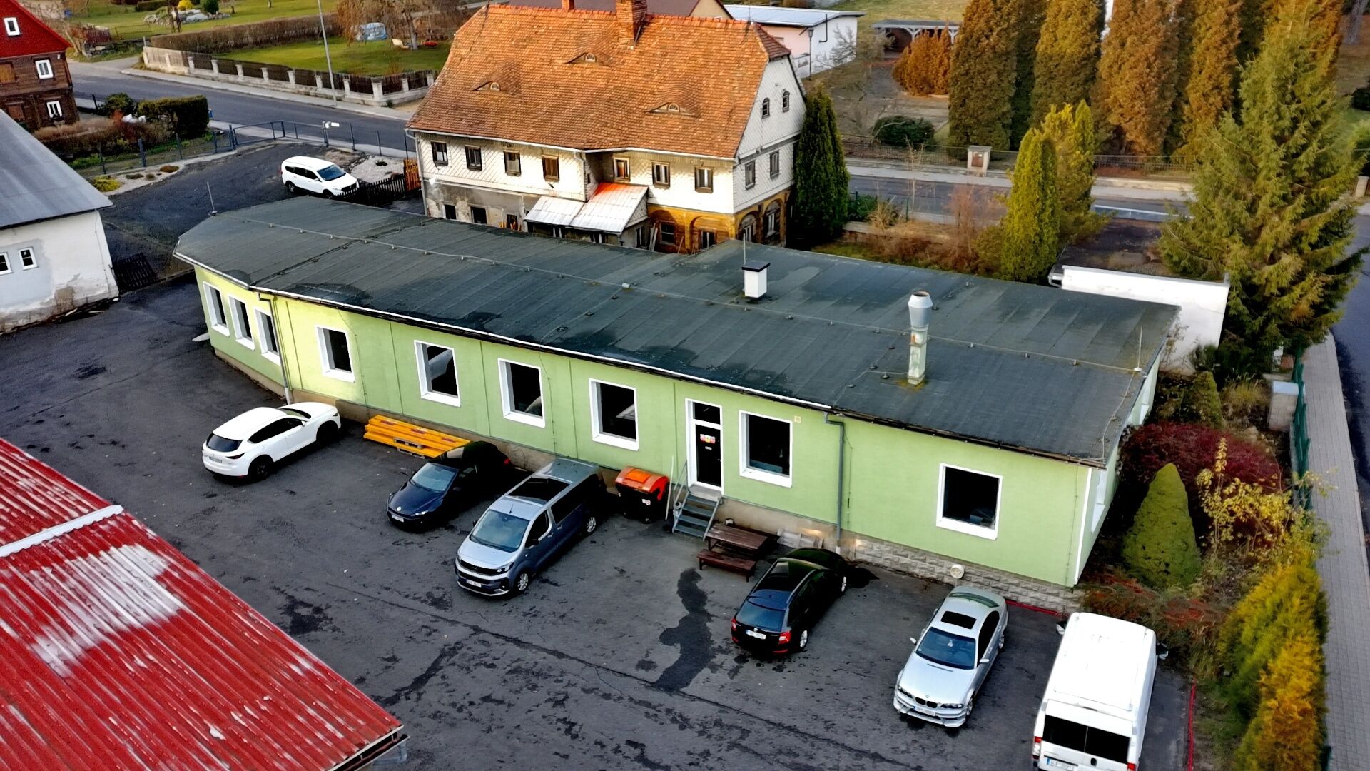 Samostatný výrobní a skladovací areál s výbornou dostupností do Německa – Varnsdorf