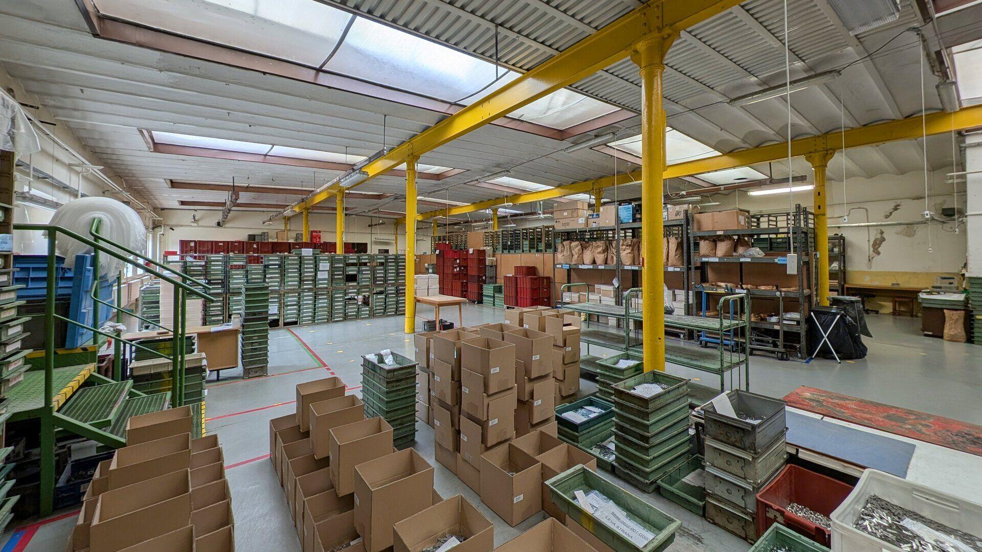 Průmyslová budova pro skladování v Jablonci nad Nisou