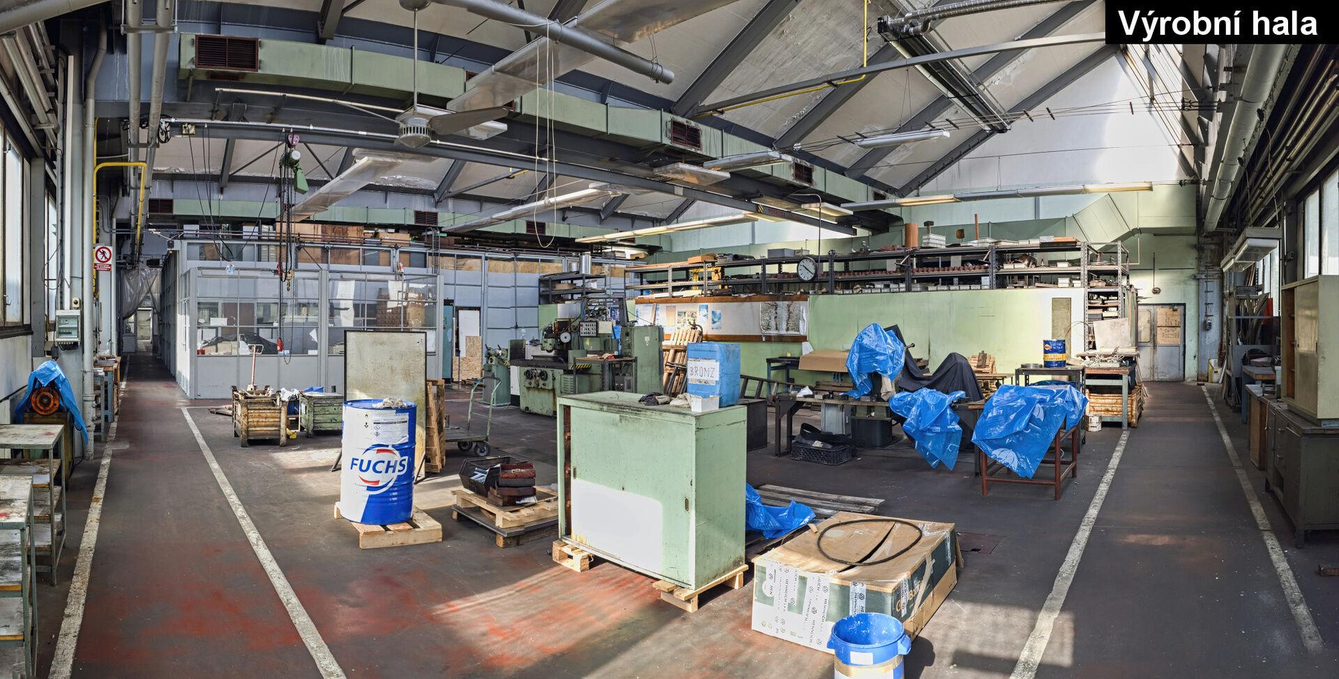 Různé skladové a výrobní plochy v areálu NOVÝ ELTON v Novém Městě nad Metují