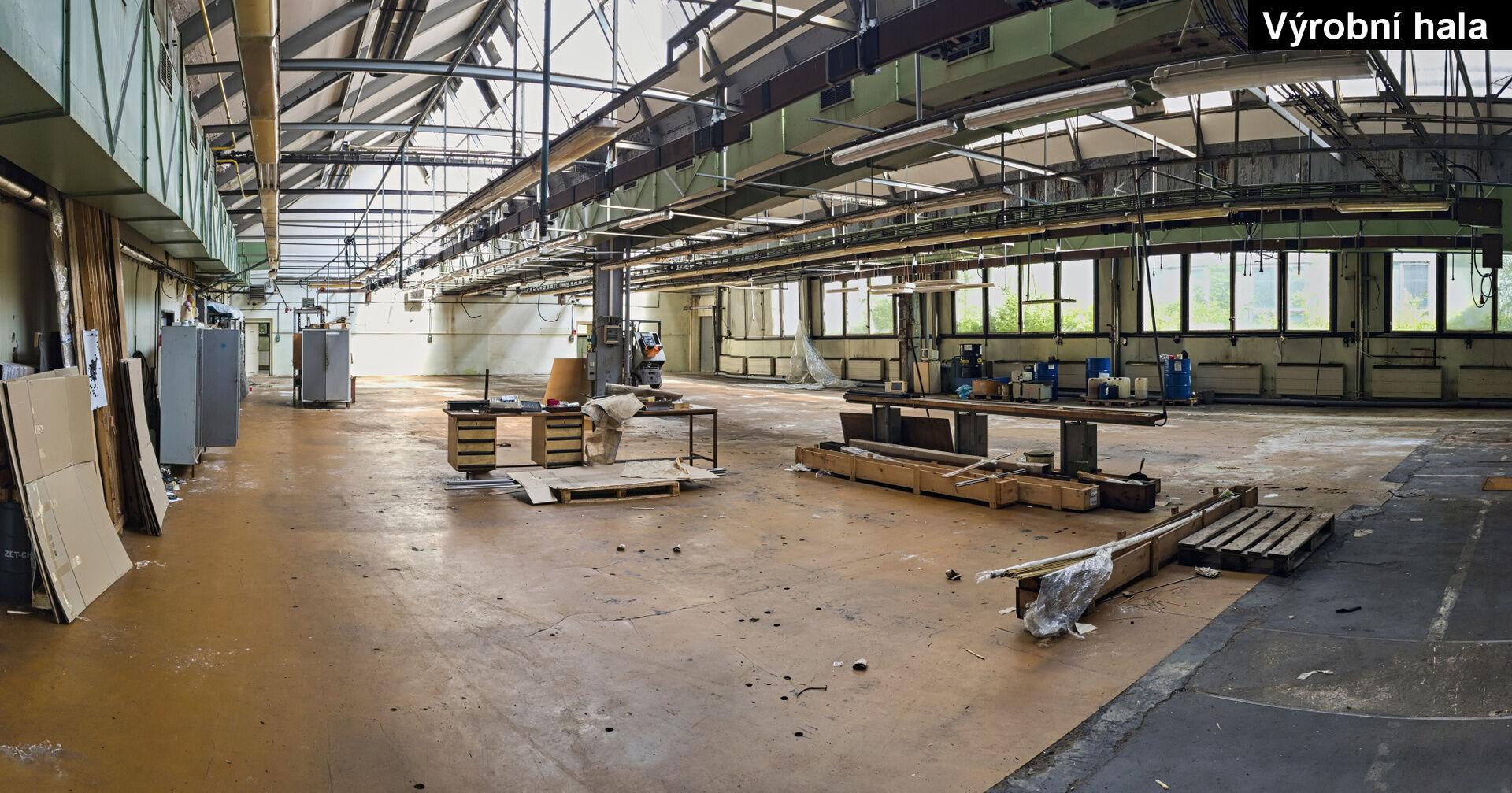 Různé skladové a výrobní plochy v areálu NOVÝ ELTON v Novém Městě nad Metují