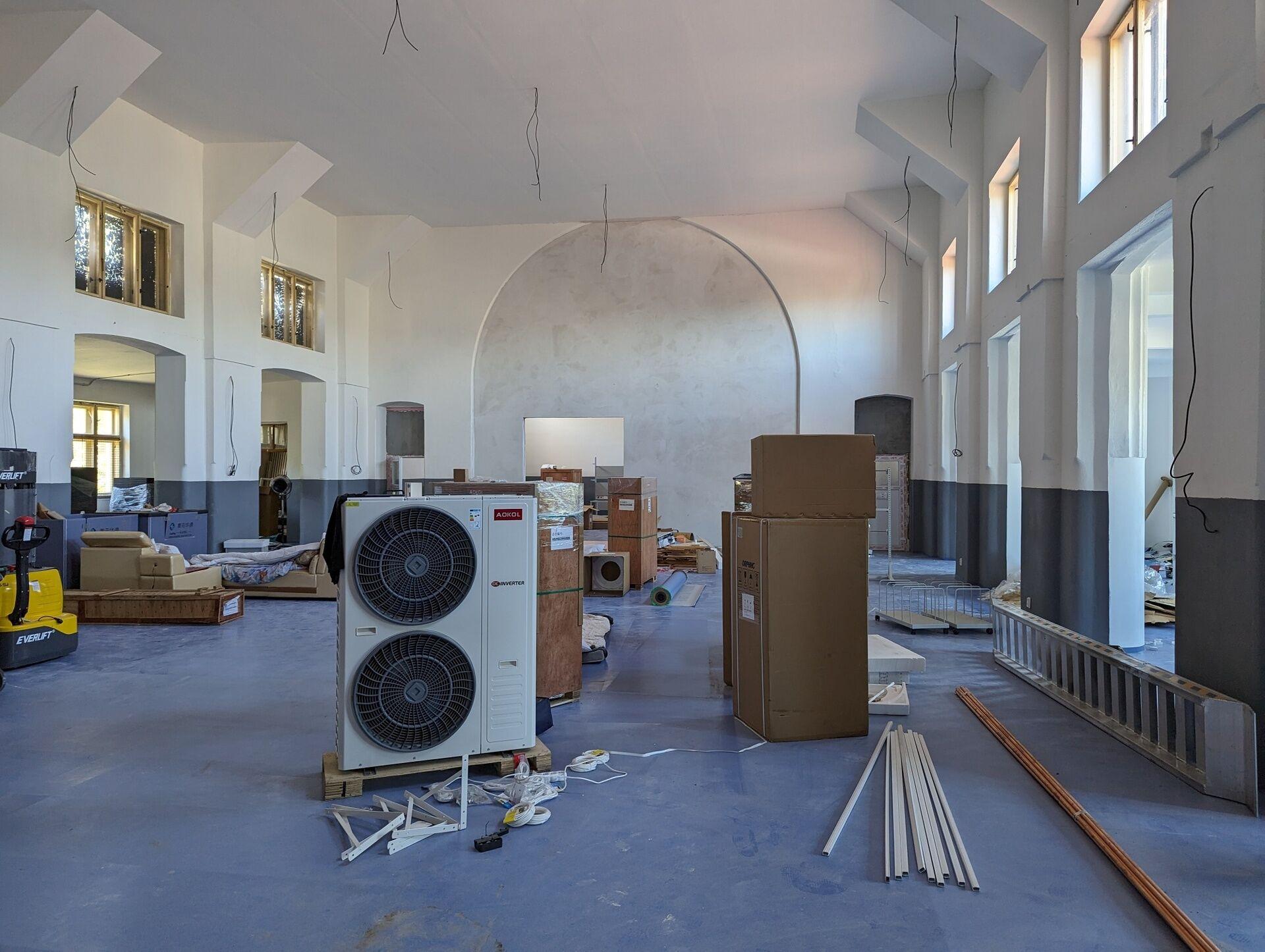 Podnikatelský objekt s probíhající rekonstrukcí