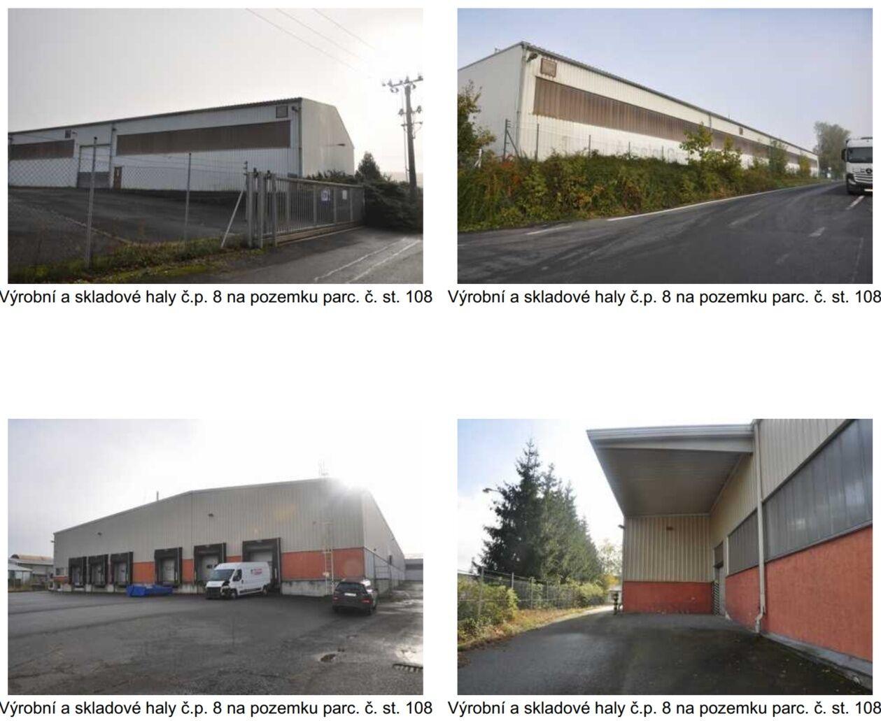 Průmyslový areál o výměře pozemků 22.951 m2