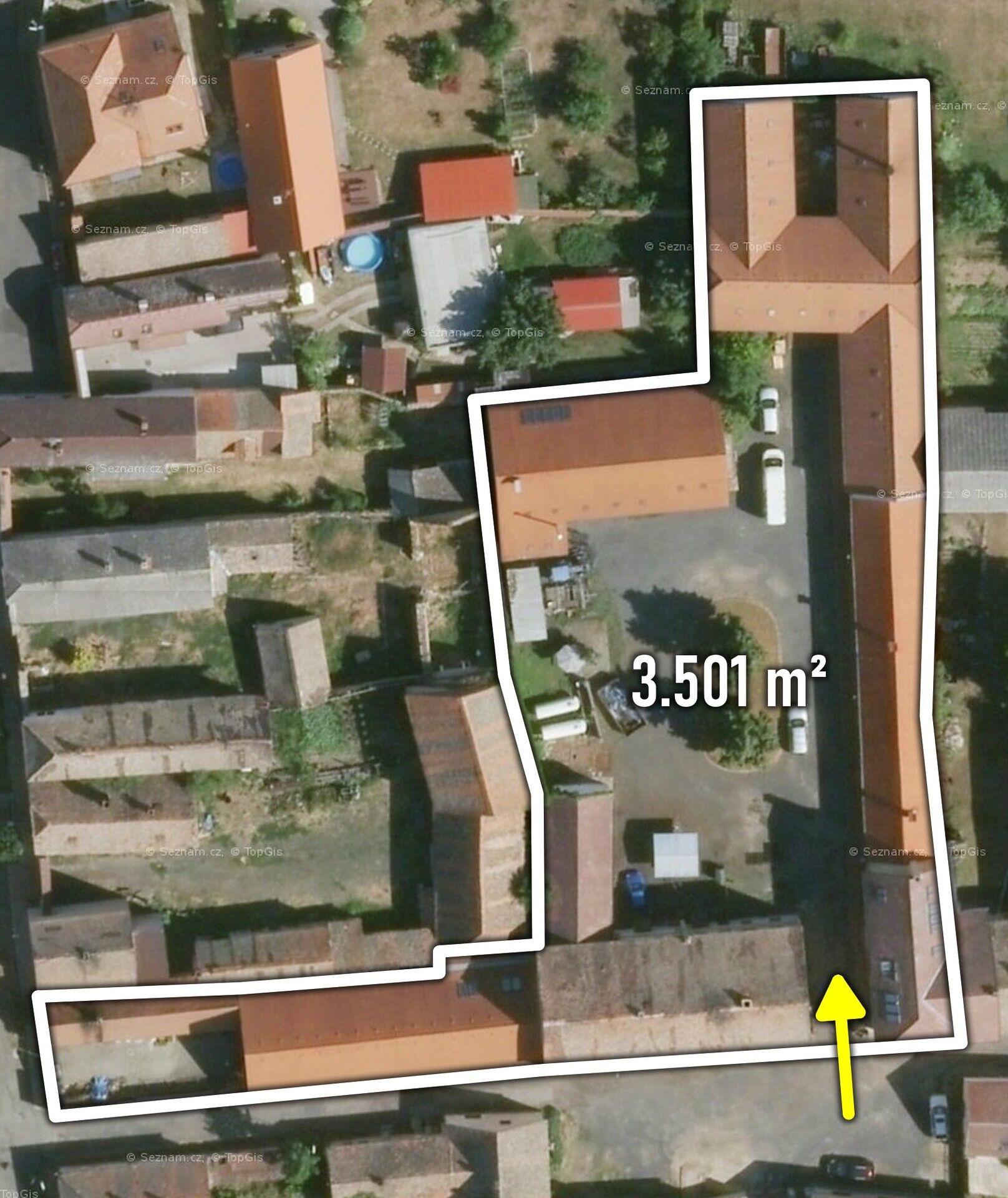 Prodej výrobního areálu 3.501 m2