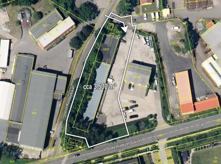 Prodej pozemku pro komerční výstavbu, 3 500 m²