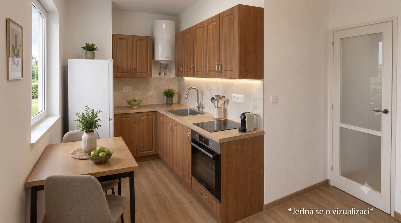 Prodej bytu 3+1 s balkonem, 68 m², osobní vlastnictví, Kladno – Rozdělov, ul. Petrohradská