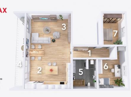 Prodej bytu, 3+kk, 95 m²