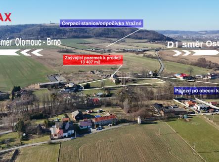 Prodej - pozemek pro komerční výstavbu, 13 407 m²