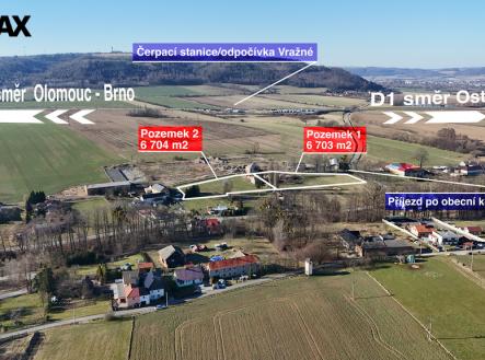 Prodej pozemku pro komerční výstavbu, 6 703 m²