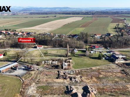 Prodej pozemku pro komerční výstavbu, 6 703 m²