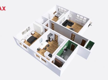 Prodej bytu, 3+1, 90 m²