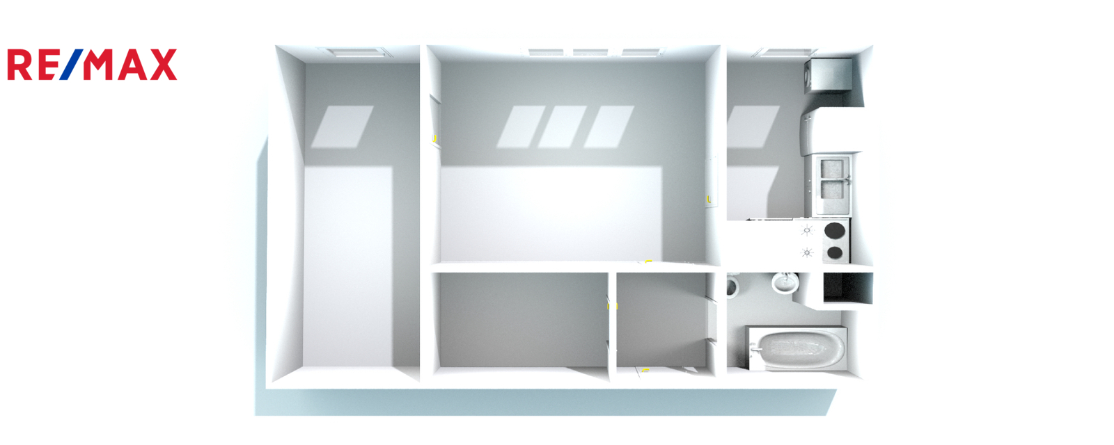 Půdorys má pouze orientační a ilustrační charakter