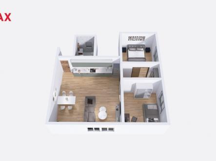 Pronájem bytu, 3+kk, 65 m²