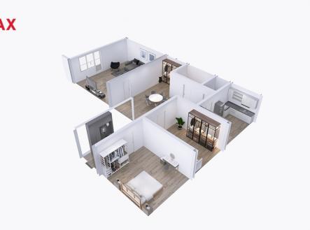 Pronájem bytu, 3+1, 90 m²