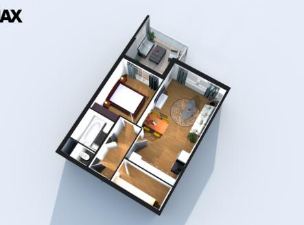 Pronájem bytu, 2+kk, 65 m²