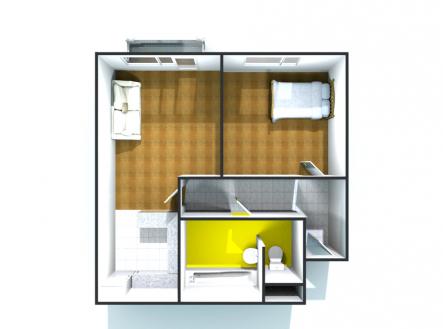 Prodej bytu, 2+kk, 50 m²