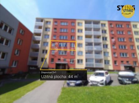 Prodej bytu, 2+1, 44 m²