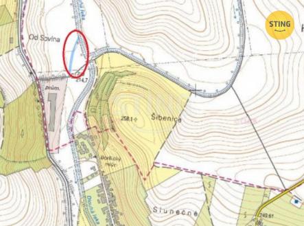 Prodej pozemku, zemědělská půda, 1 079 m²