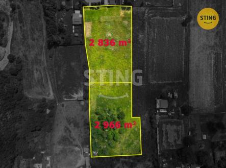 Prodej pozemku pro bydlení, 2 836 m²
