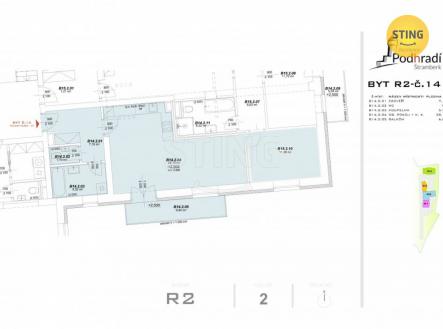 Prodej bytu, 2+kk, 61 m²