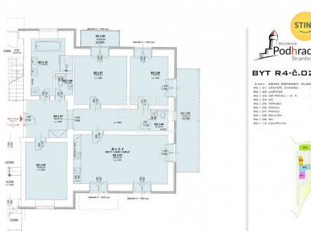 Prodej bytu, 4+kk, 108 m²