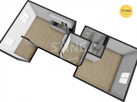 Prodej bytu, 2+kk, 38 m²