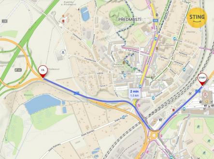 Prodej pozemku pro komerční výstavbu, 5 278 m²