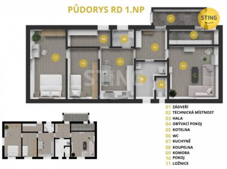 Prodej - dům/vila, 223 m²