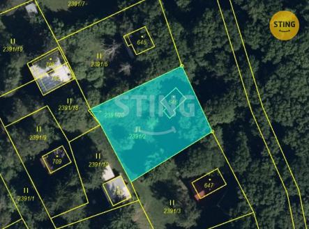 Prodej pozemku, ostatní, 833 m²