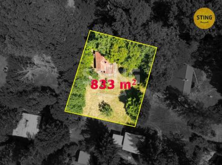 Prodej pozemku, ostatní, 833 m²