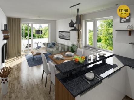 Prodej bytu, 2+kk, 61 m²