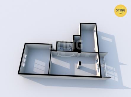 Prodej bytu, 1+1, 54 m²