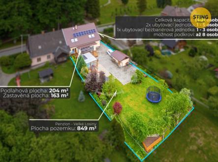 Prodej chaty/rekreačního objektu, 280 m²