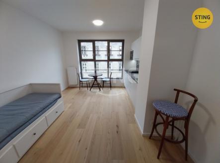 Pronájem bytu, 1+kk, 23 m²