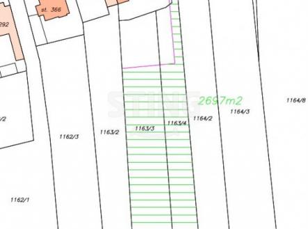 Prodej pozemku, zahrada, 2 697 m²