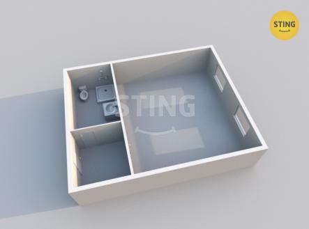 Prodej bytu, 1+kk, 33 m²