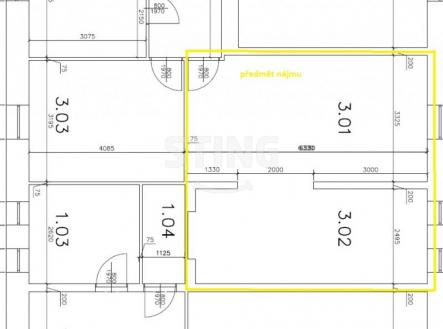 Pronájem jiné, 36 m²