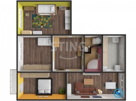 Prodej bytu, 4+1, 106 m²