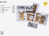 Prodej bytu, 3+kk, 96 m²