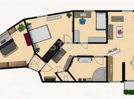 Prodej bytu, 4+kk, 187 m²